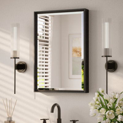 Areiona Beveled Bathroom Accent Vanity Mirror
