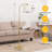 66'' Gold Arched Floor Lamp
