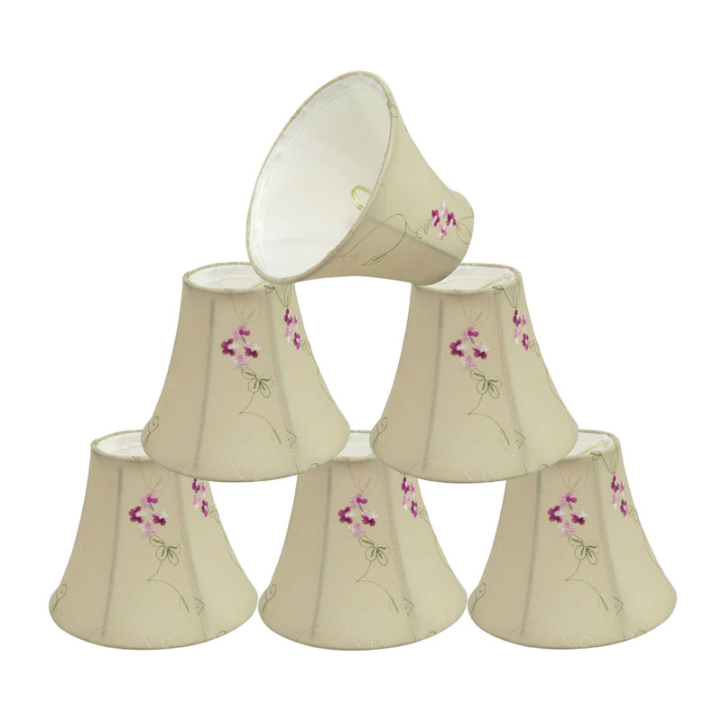 5 in. H Cotton Bell Lamp Shade