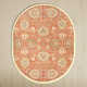Arden Handmade Wool Orange Rug