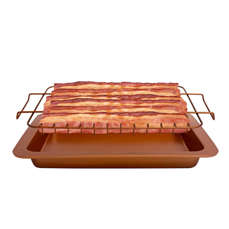 Poêle gril antiadhésive 13 po Bacon Bonanza Gotham Steel
