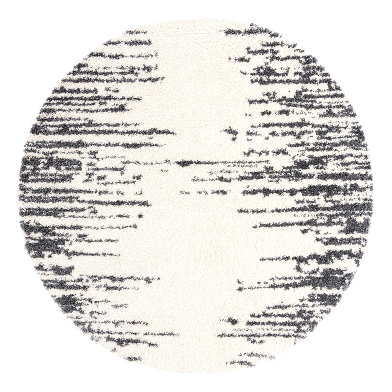 Knupp Abstract Indoor Rug, Round 10'