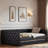 Upholstered Daybed With Trundle And Led-1500560679