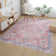 Tapis lavable Ketter Pink Flames 5 x 7
