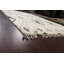 Tapis ivoire en laine noué à la main de conception unique 6 pi x 9 pi 2 po New Age