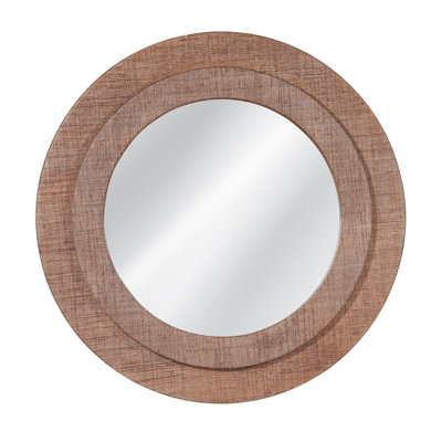 Haven Rattan Round Mirror