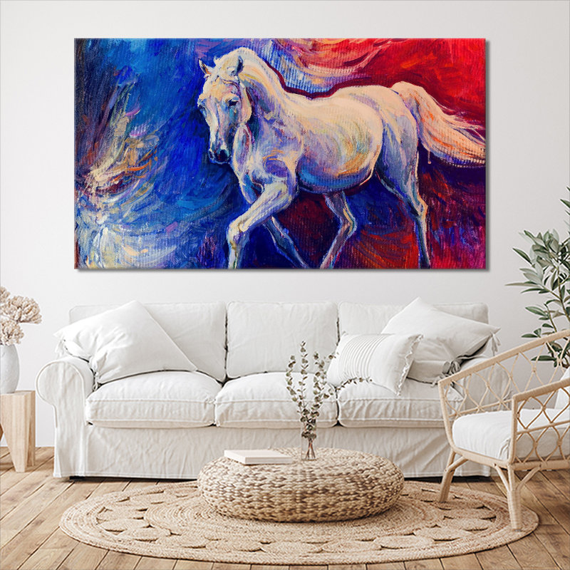 Horse - Wrapped Canvas Art Prints, 31cm H x 51cm W x 2cm D