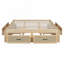 Lit plateforme avec 6 tiroirs de rangement-678711382-678711377