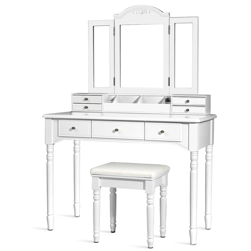 Saraya Dressing Table with Mirror