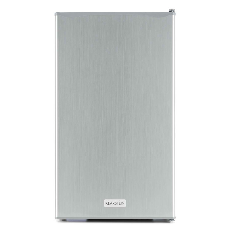 Klarstein 92m³ L Freestanding Mini Fridge, Silver