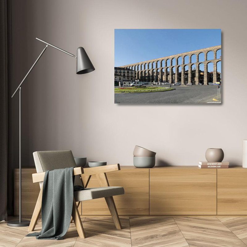 Aqueduct of Segovia, 17" H x 24" W