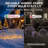 3-Piece Outdoor Christmas Decoration Ornaments Set Pre-Lit Balls with White LED Lights