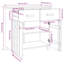 Gwenevieve 79cm Solid Wood Sideboard-125549379