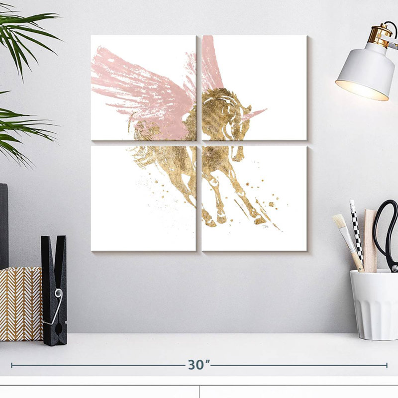 Ashelle Spirit Unicorn, 18" H x 18" W