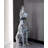 29.53" Silver Resin Decorative Objects-108978811