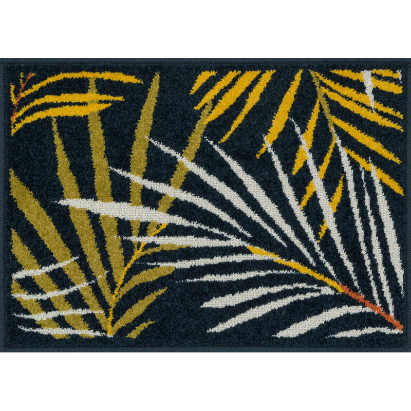 Laudenslager Floral Indoor Rug, Rectangle 2'5" x 3'9"