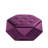 Elegant Velvet Polygon Diamond Tufted Storage Ottoman, Multi-Functional Footrest And Seating Solution For Home, Comfortable And Practical Storage For Living Room And Bedroom-580634049