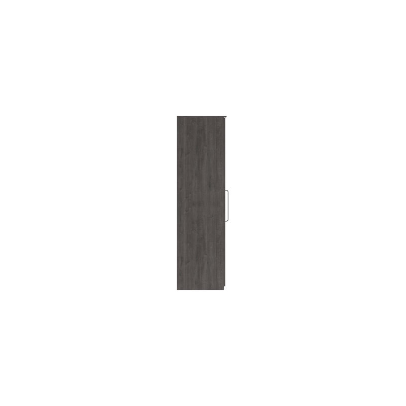 Bushnell 4 Door Wardrobe, Dark Grey