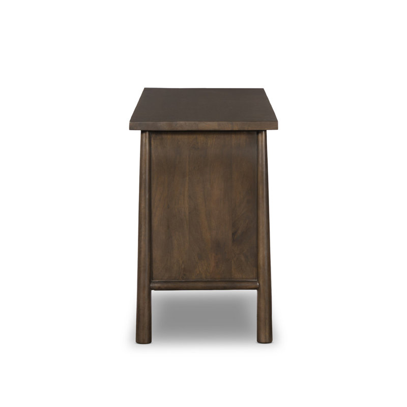 Freddie 6 Drawer Dresser-Brown, Brown