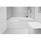 Cube 60'' L Alcove Soaking Bathtub