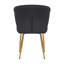 Yokley 50cm H Velvet Upholstered Side Chair-1837619357