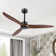 Antinisha 52" Solid Wood 3-Blade Propeller Ceiling Fan with Remote
