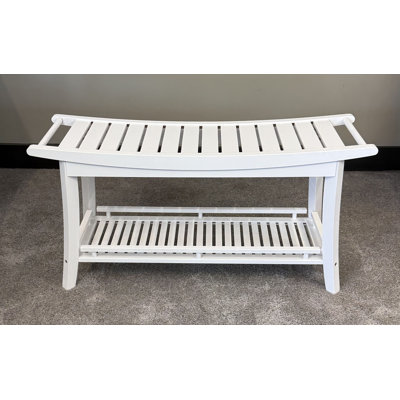 Talreja Solid Wood Spa Style Bench