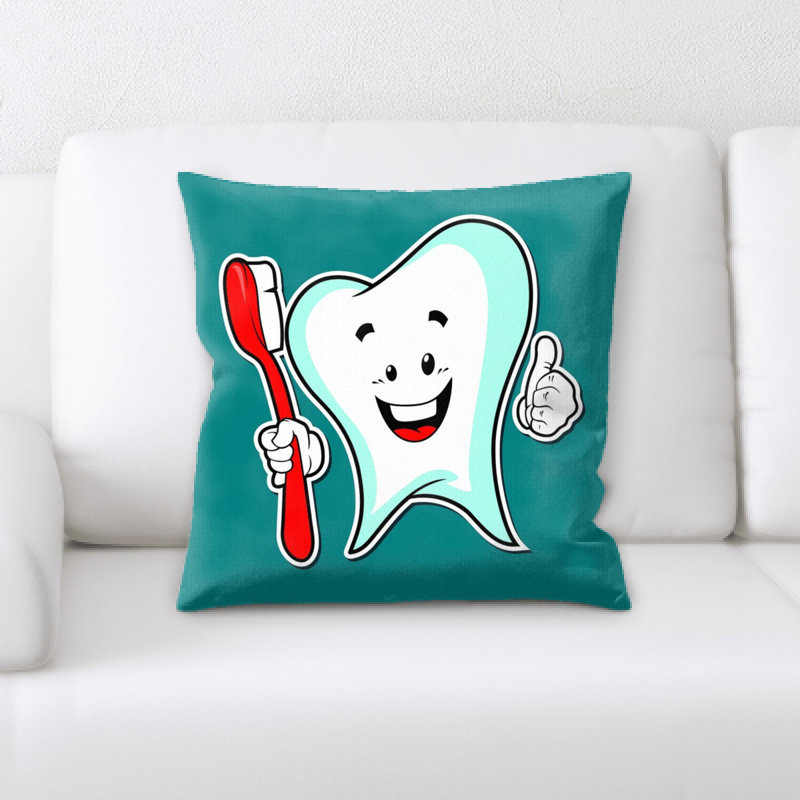 Microsuede Throw Pillow