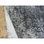 Tapis oriental moderne noir et gris noué à la main 10 po x 14 po avec soie 73A93CDA5C784414A5A283B006E5C1F3