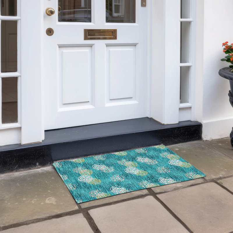Tapis intérieur / extérieur Maliana, Rectangle 1 pi 8 po x 2 pi 6 po