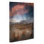 King Penguins & Mountains In Abstract - Wrapped Canvas-55308127