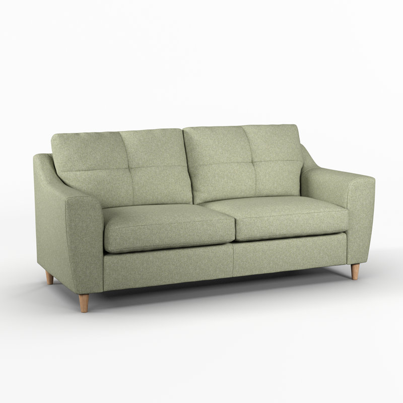 Espitia 2 Seater Polyester Tufted Sofa, Sage, 3