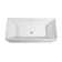 59” x 28.7” Freestanding Acrylic Soaking Bathtub, Alcove Back to Wall or Corner Ractangular  Tub