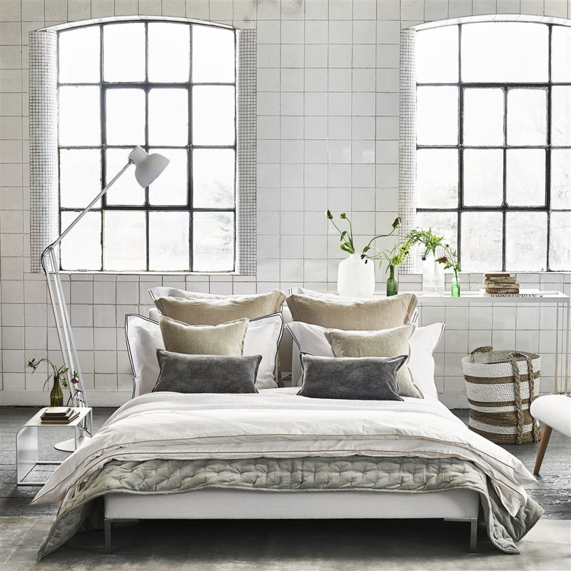 Biella Linen Fitted Sheets, Ivory, Queen Fitted Sheet