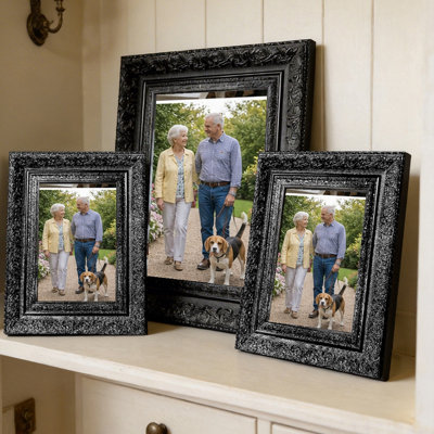 Cadre photo 11 "x 14" noir 1pc pour bureau