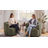 Bernado 31.1'' Wide Fabric Swivel Barrel Chair-1210720915