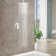 Rainfall Shower System with 12 Inch Shower Head and Handheld Complete Combo Set Ceiling Mount