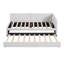Lit de jour en tissu d'ameublement (beige)-528994975