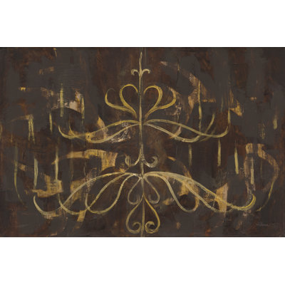 Romantic Lines - Wrapped Canvas Painting