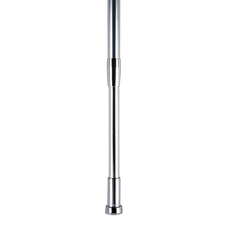 220cm Straight Shower Curtain Pole, Chrome