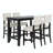 Ailey 4 - Person Counter Height Dining Set-1607814525-1607814524-1607814527