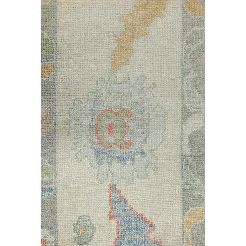 New Turkish Oushak Wool On Wool 12Ft2inx15ft4in