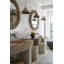 Folha Flat Metal Beveled Wall Mirror