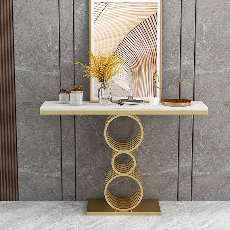 Console simple de style italien, Blanc