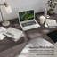 Bureau 72W avec tiroirs gris orage-1001774186