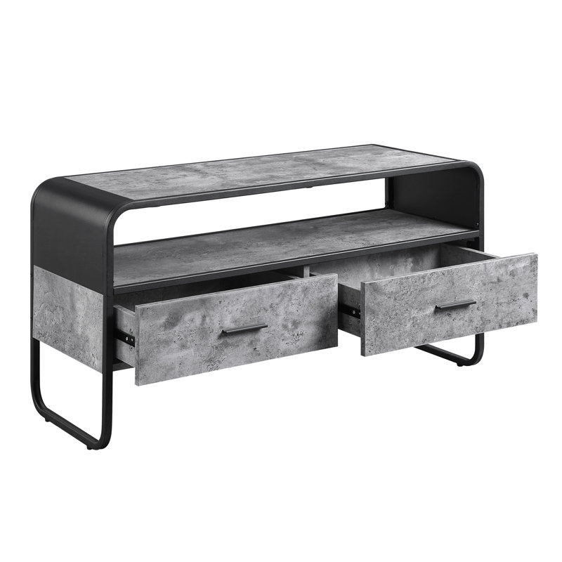 Meuble télé moderne et élégant avec étagère de rangement avec tiroirs et meubles de salon de luxe 1pc