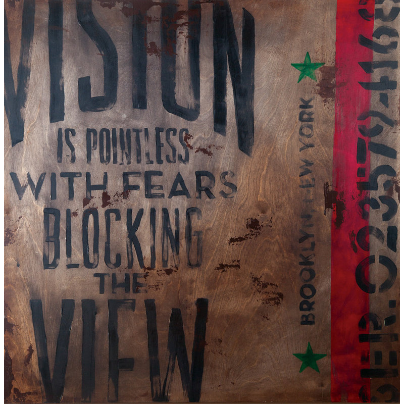 A Terrible View by Rodney White - Wrapped Canvas Print, 61 cm H x 61 cm W x 4 cm D