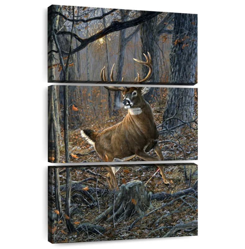 Brampt Buck Fever, 57" H x 36" W