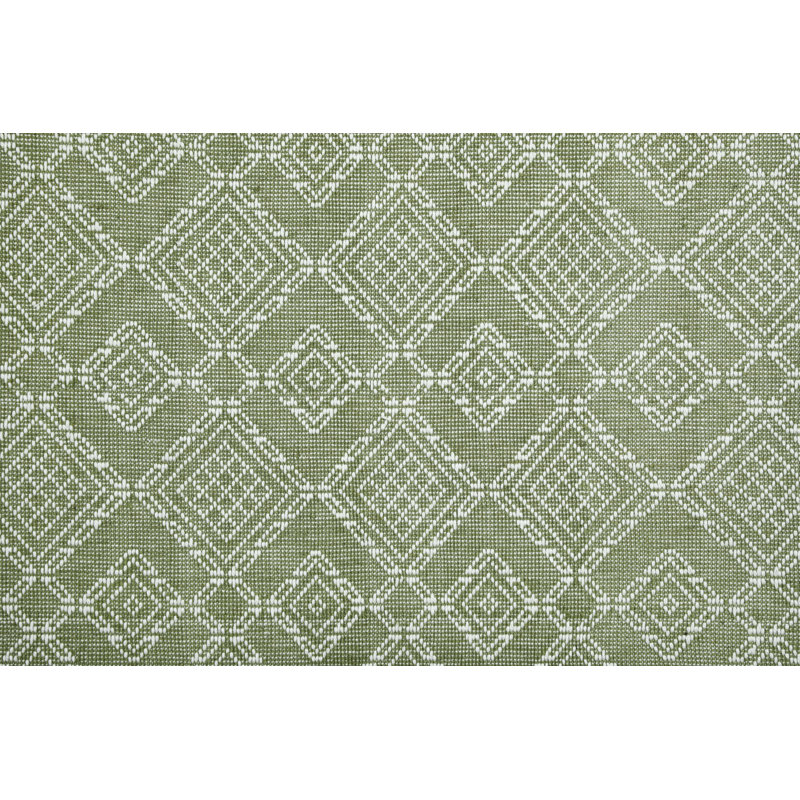 Tapis d'intérieur / extérieur en polyester tissé à la machine Layla, 2 pi x 3 pi