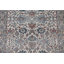 Tapis turc noué à la main de conception unique 3 pi 11 po x 5 pi 10 po Ziegler